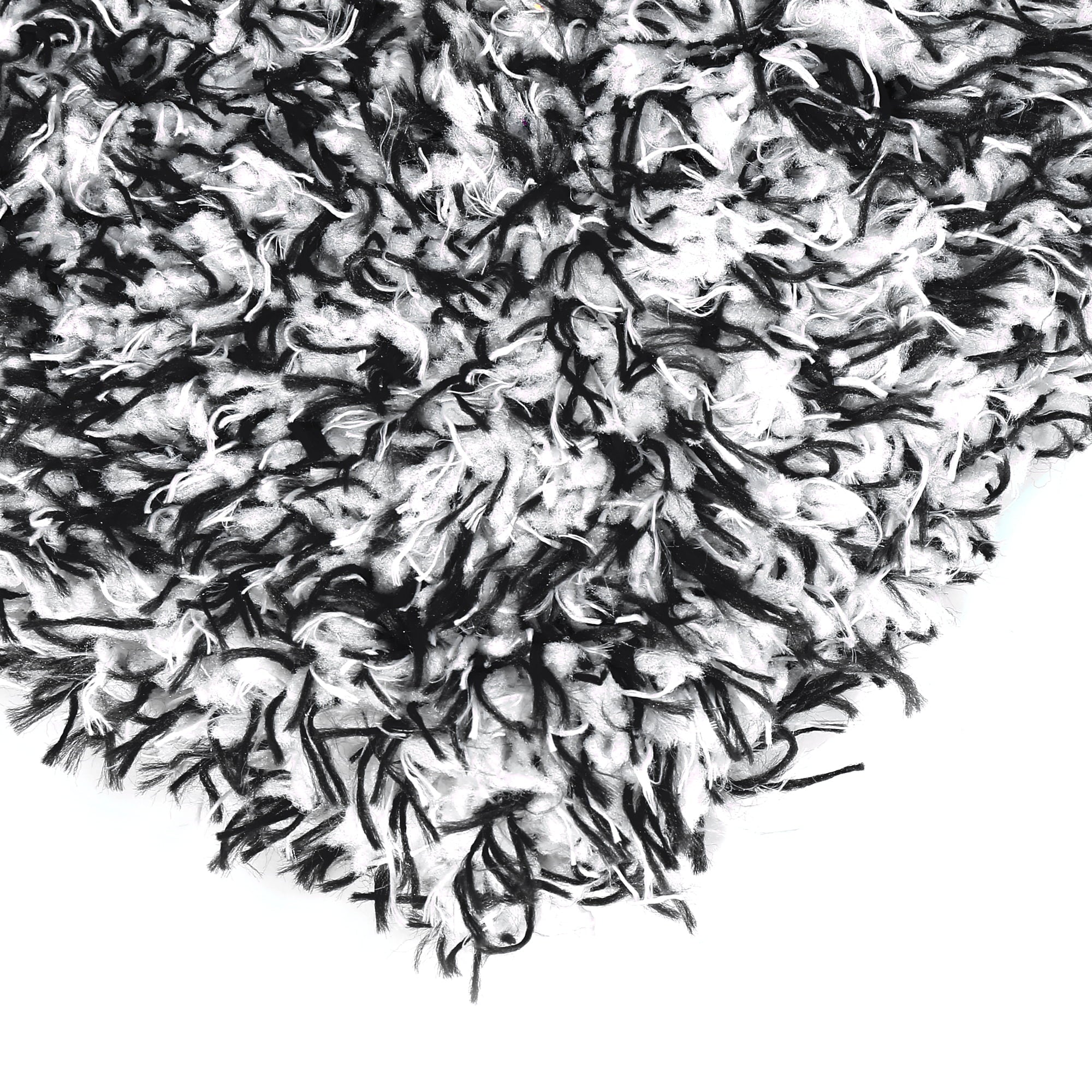 Unique Bargains Black Coral Fleece Car Wash Mitt Microfiber Glove Double Sided Dirt Washing Tool Absorbent