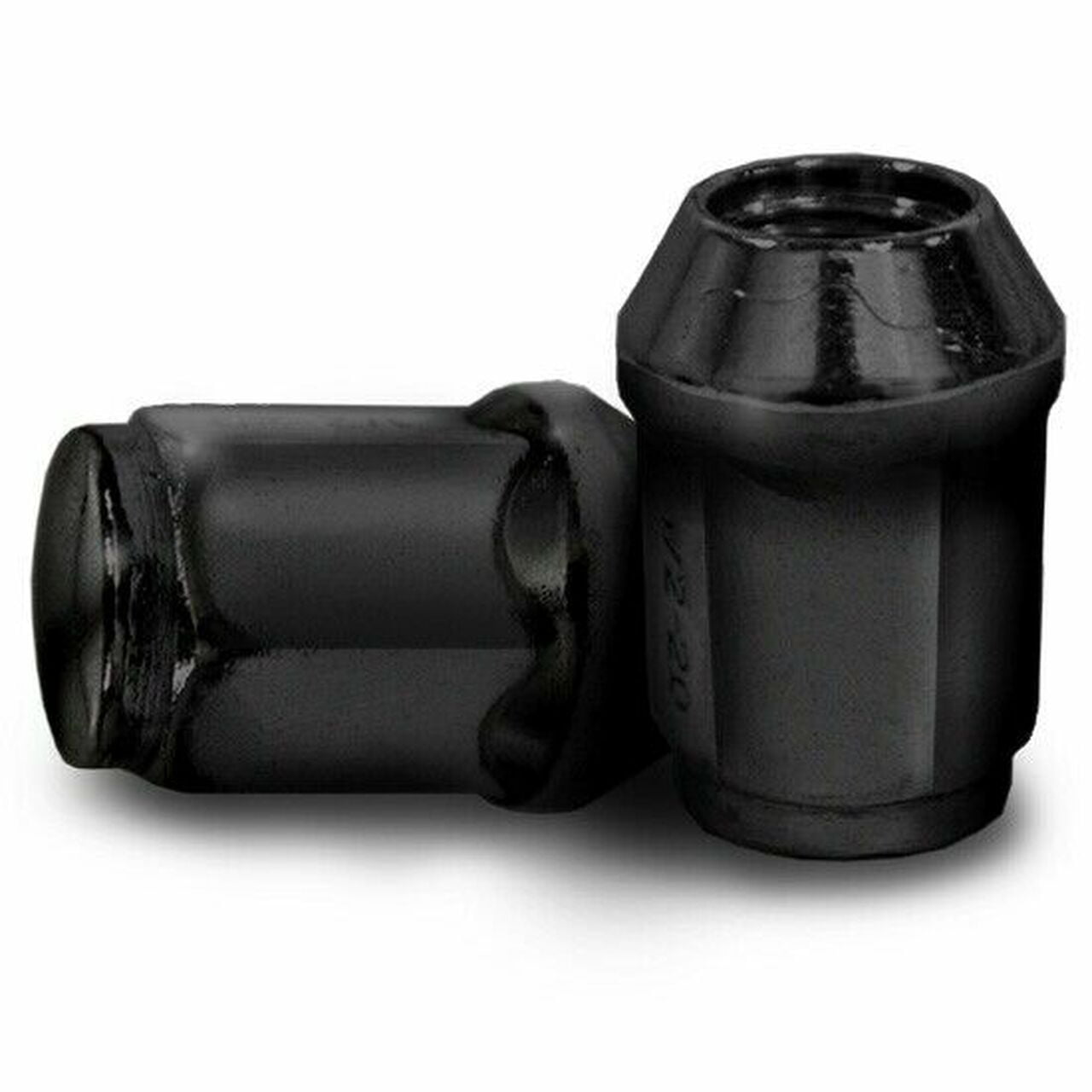 Hardcore Parts 10" Black 'BULLDOG' Golf Cart Wheels and 18"x9"-10" DOT rated All-Terrain tires - Set of 4, includes Black 'SS' center caps and 1/2x20 Black lug nuts