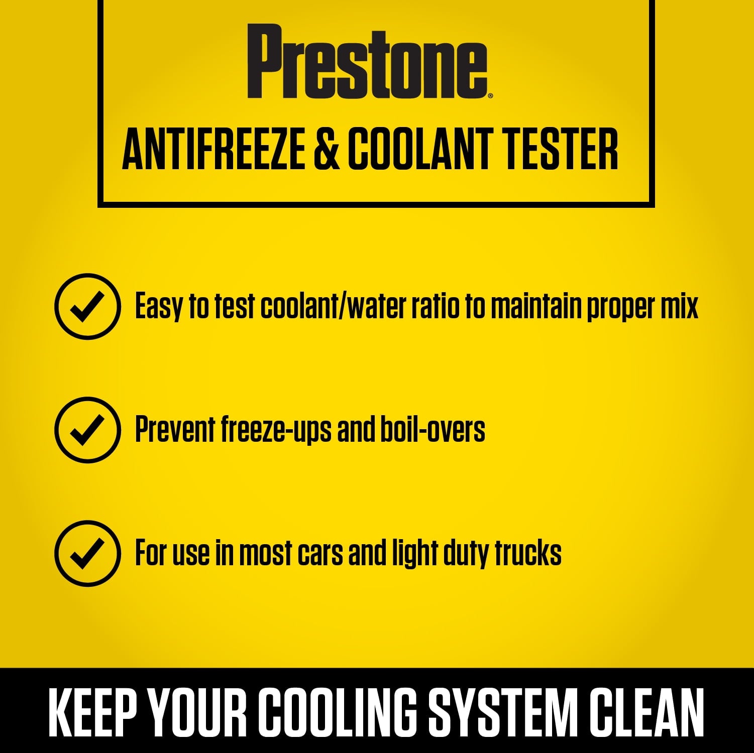 Prestone Tester Coolant