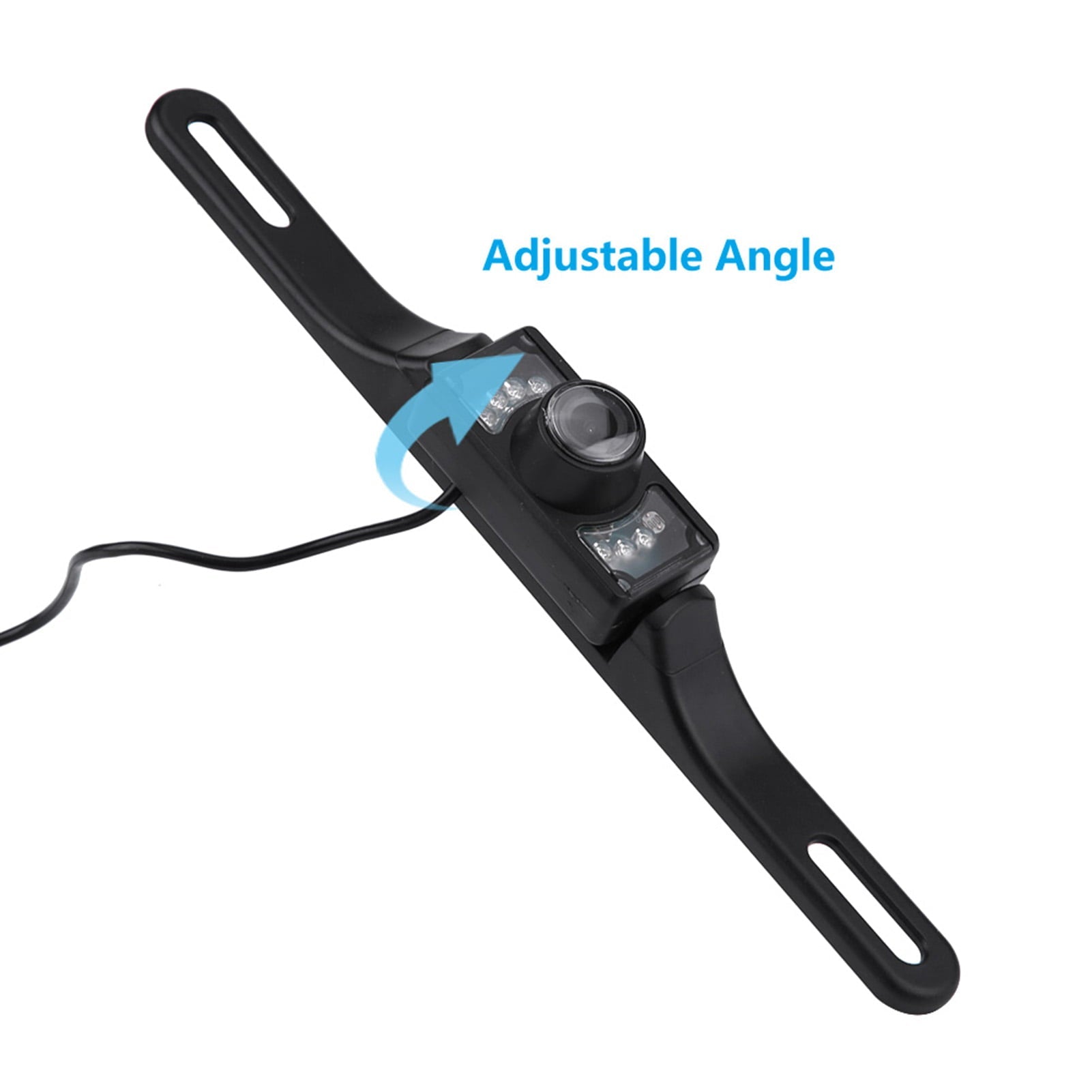 Rear View License Plate Camera, ABS 140° Wide Angle Reverse Camera For Driving