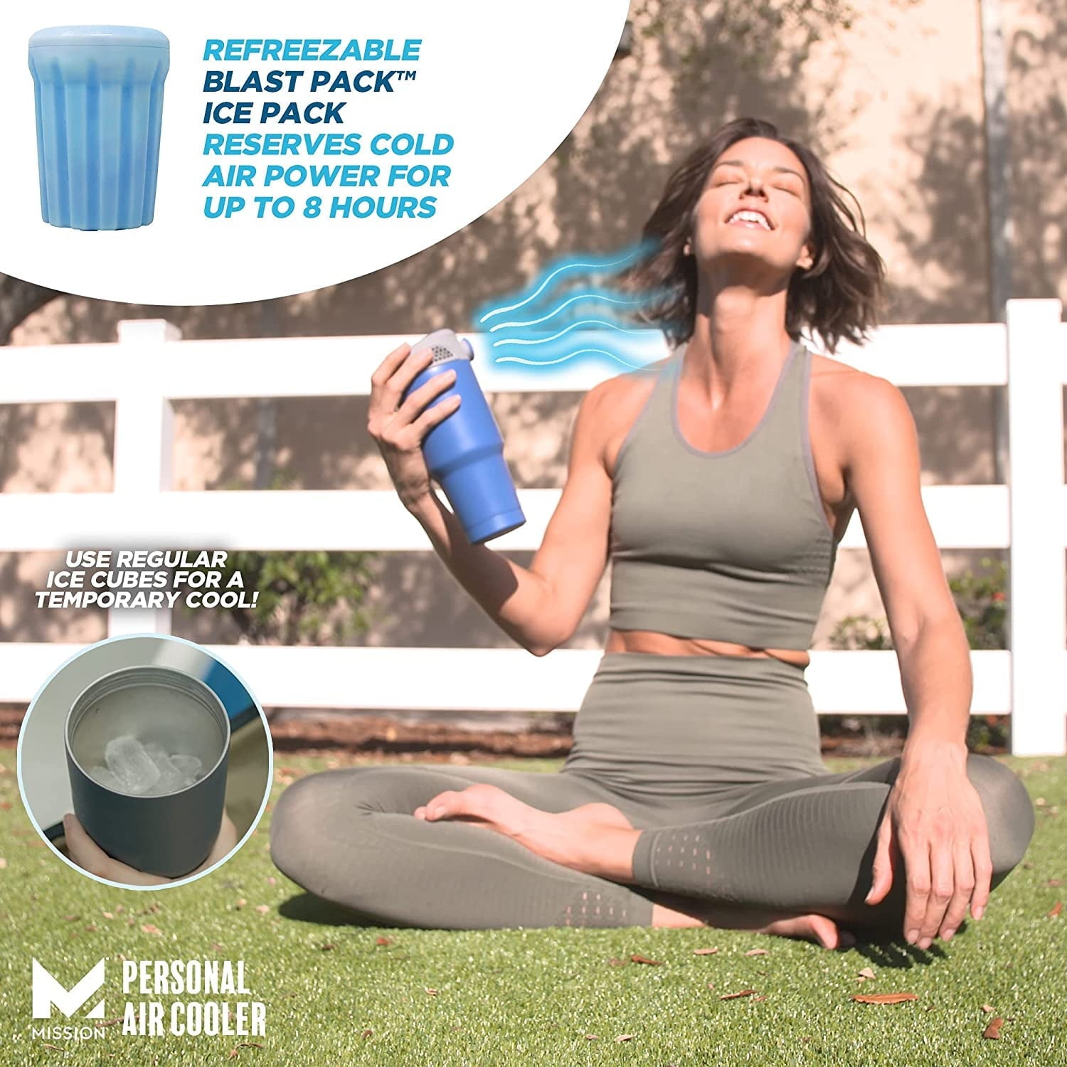 Mission Instant Cooling Fan Personal Air Cooler