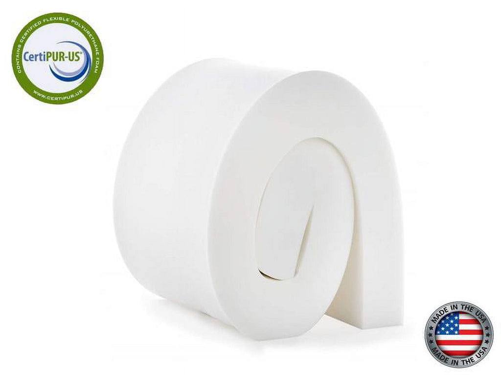 Seat Cushion 3"T x 30"W x 80"L (1546) "High Density Firm" Sofa Cushion Replacement , Upholstery Sheet Foam , Foam Padding