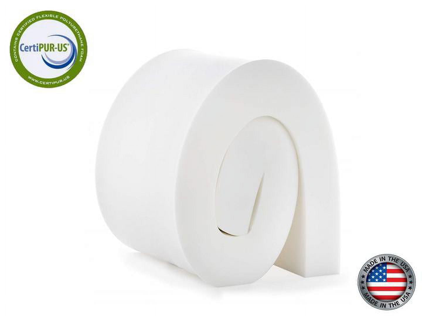 Seat Cushion 3"T x 30"W x 80"L (1546) "High Density Firm" Sofa Cushion Replacement , Upholstery Sheet Foam , Foam Padding