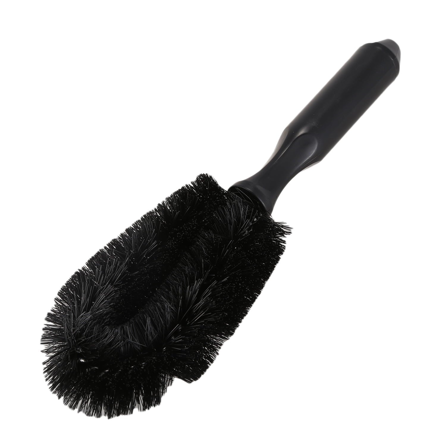 Black Car Auto Wheel Tire Rim Brush Wash Cleaning Tool 10.6" Long