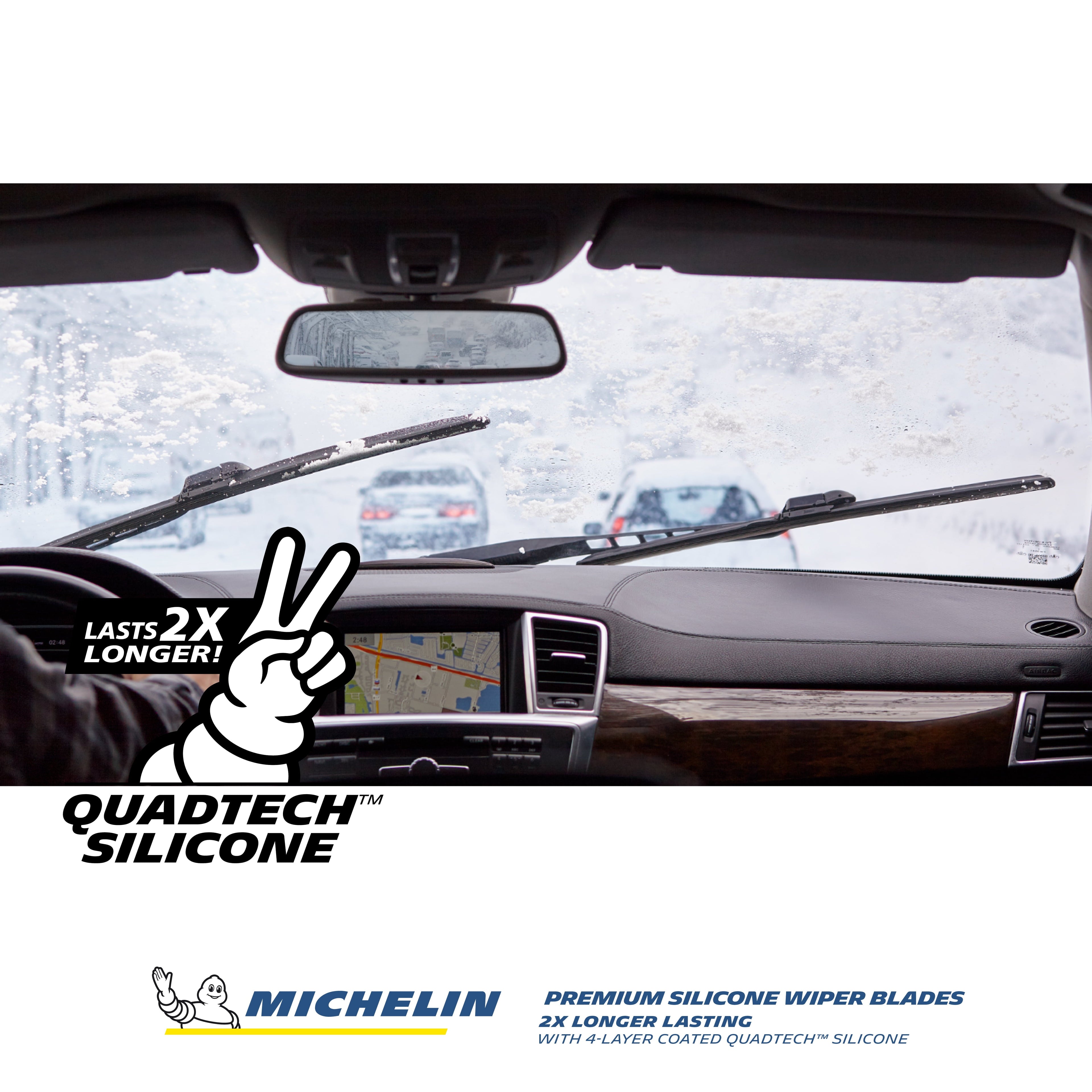 Michelin Endurance XT Advanced Silicone Wiper Blade 24",Last 2X Longer