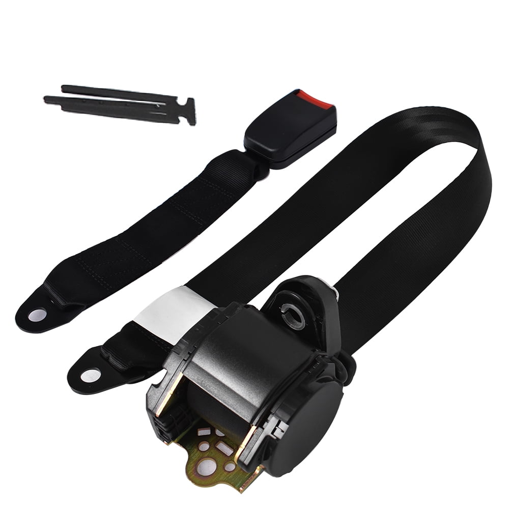LABLT Universal 3 Point Retractable Seat Belts for Jeep CJ YJ Wrangler 1982-1995