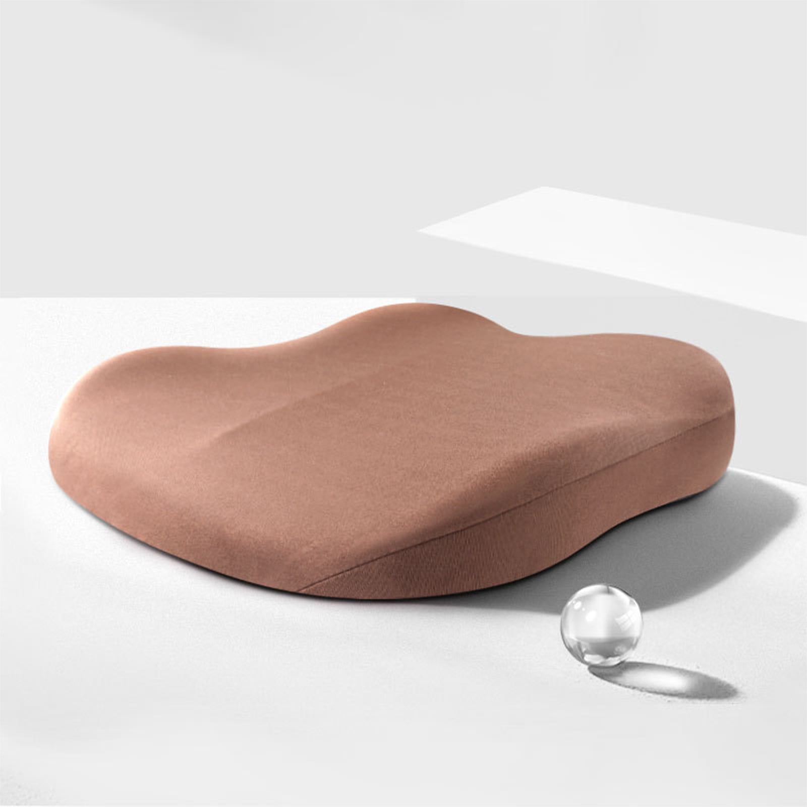 Fnochy Home Car Wedge Seat Cushion For Car Seat Driver/Passenger- Wedge Car Seat Cushions For Driving Improve Vision/Posture - Memory Foam Car Seat Cushion For Hip Pain