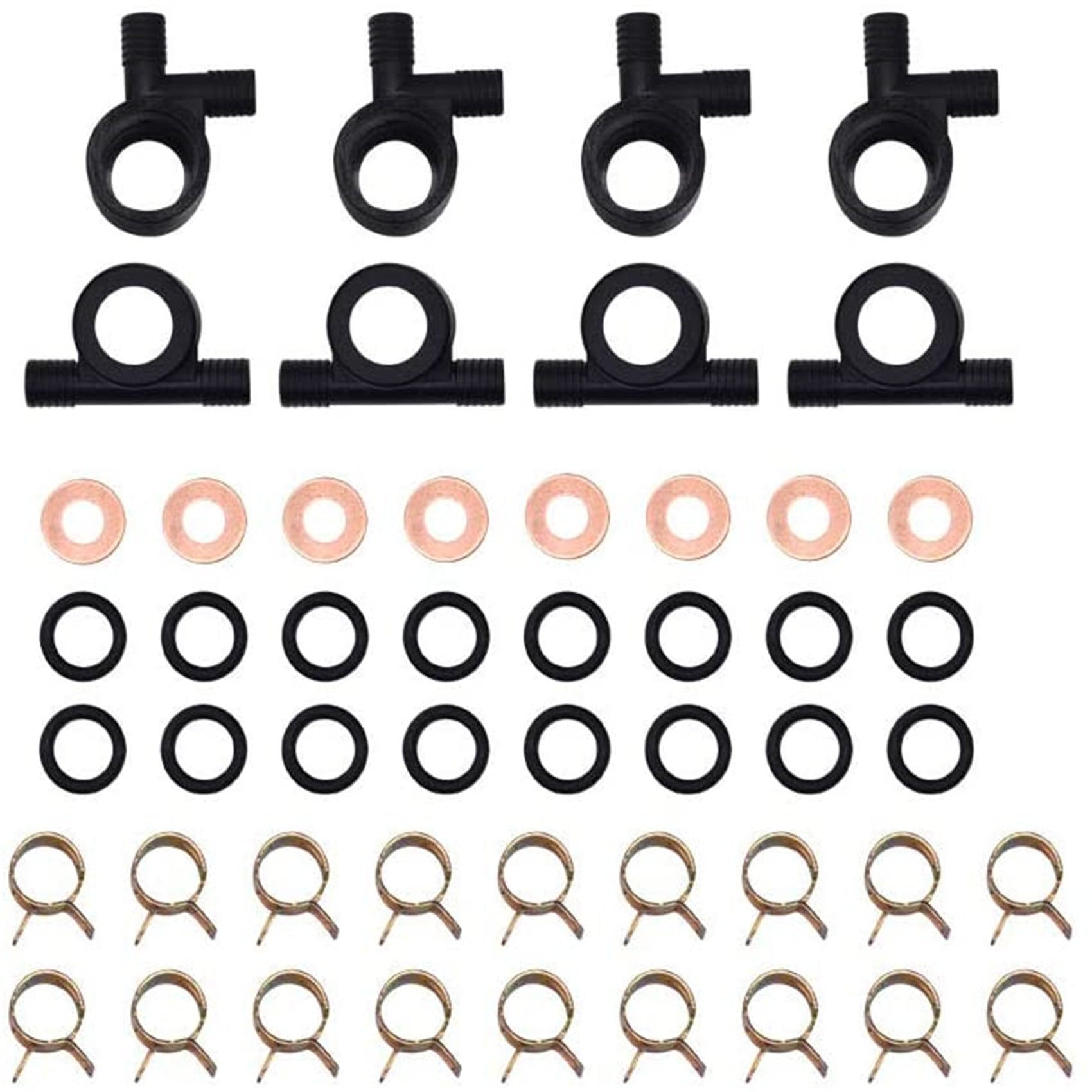 Labwork Fuel Injector Return Line Kit Replacement for Ford Diesel Trucks 1988-1994 7.3 7.3L