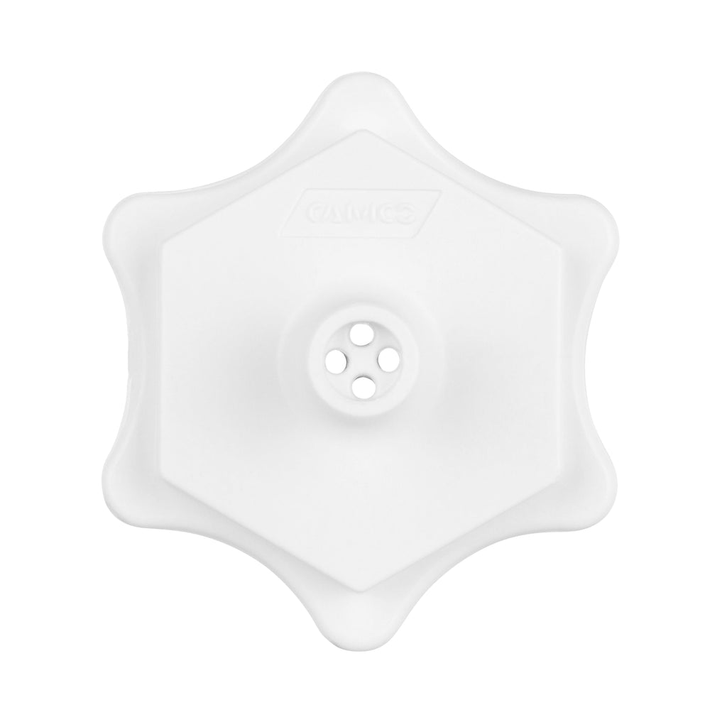 Camco Camper/RV Blow Out Plug | Used to Apply Air Pressure in Water Lines for Winterizing | Plastic, White (36103)