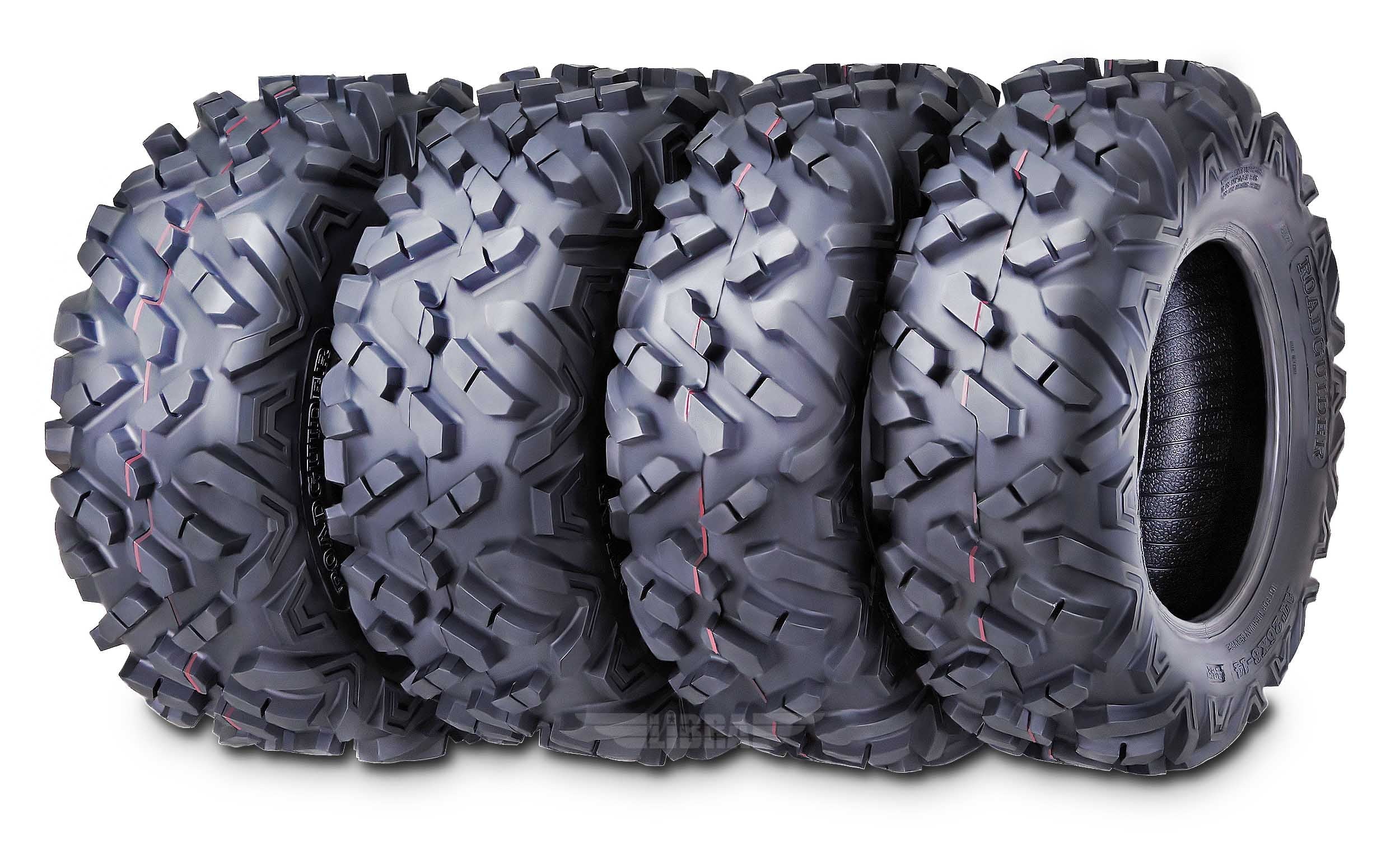 Set of 4 ATV UTV Tires 26x8-14 26x8x14 Front & 26x10-14 26x10x14 Rear 6PR