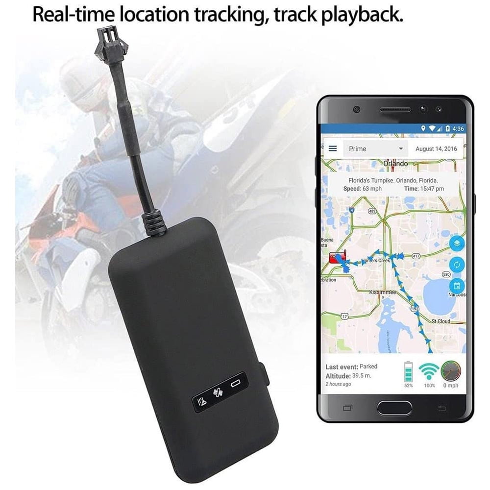 Saistore Real-Time GPS Tracker Tracking Locator Device GPRS GSM Car/Motorcycle Anti Theft