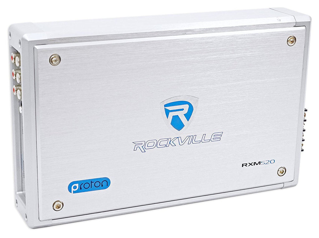 Rockville RXM-S20 Micro Marine/ATV Amplifier 1600w Max 4 Channel 4x100w