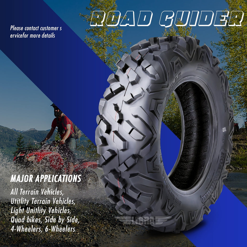 Set of 2 ATV UTV Tires 27x9-14 27X9x14 6PR Mud