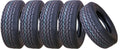 Free Country New Trailer Tire ST205/75D15 2057515 15" F78-15 Bias 6PR 11021, Set 5