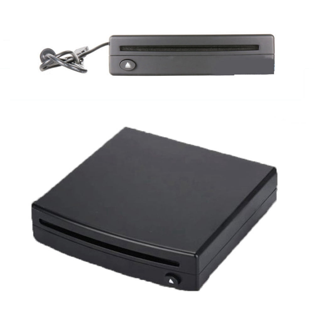 Growment Slim External Car CD Player Compatible PC LED TV/MP5 Android GPS Navigation Universal USB Power Slot-in Type Player