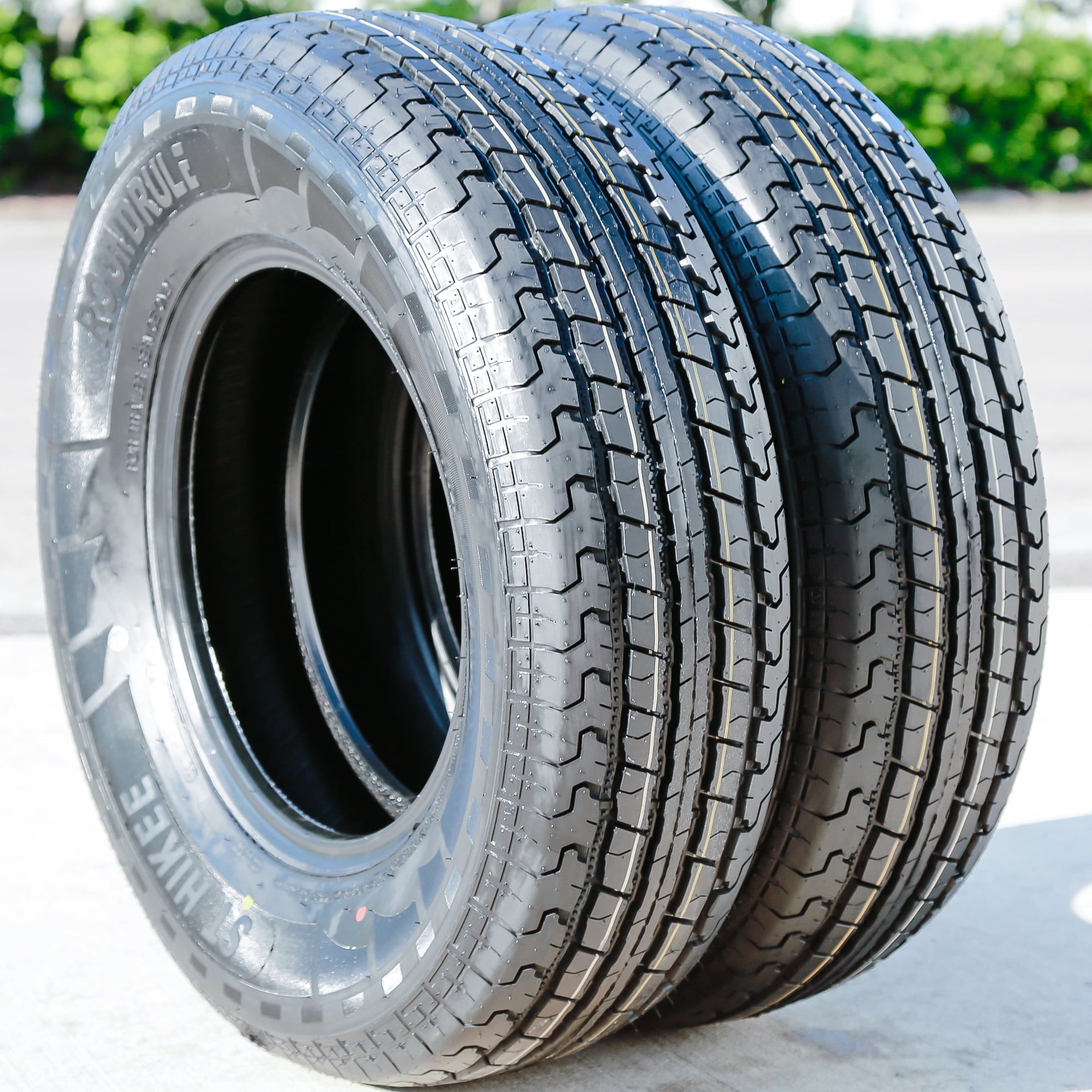 Tire Roundrule ST Hikee Semi Steel ST 235/80R16 Load F 12 Ply Trailer