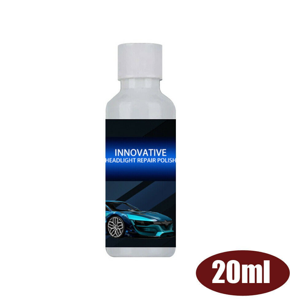Car Headlight Cover Len Restorer Repair Liquid Polish Cleaner Accessories 20ml