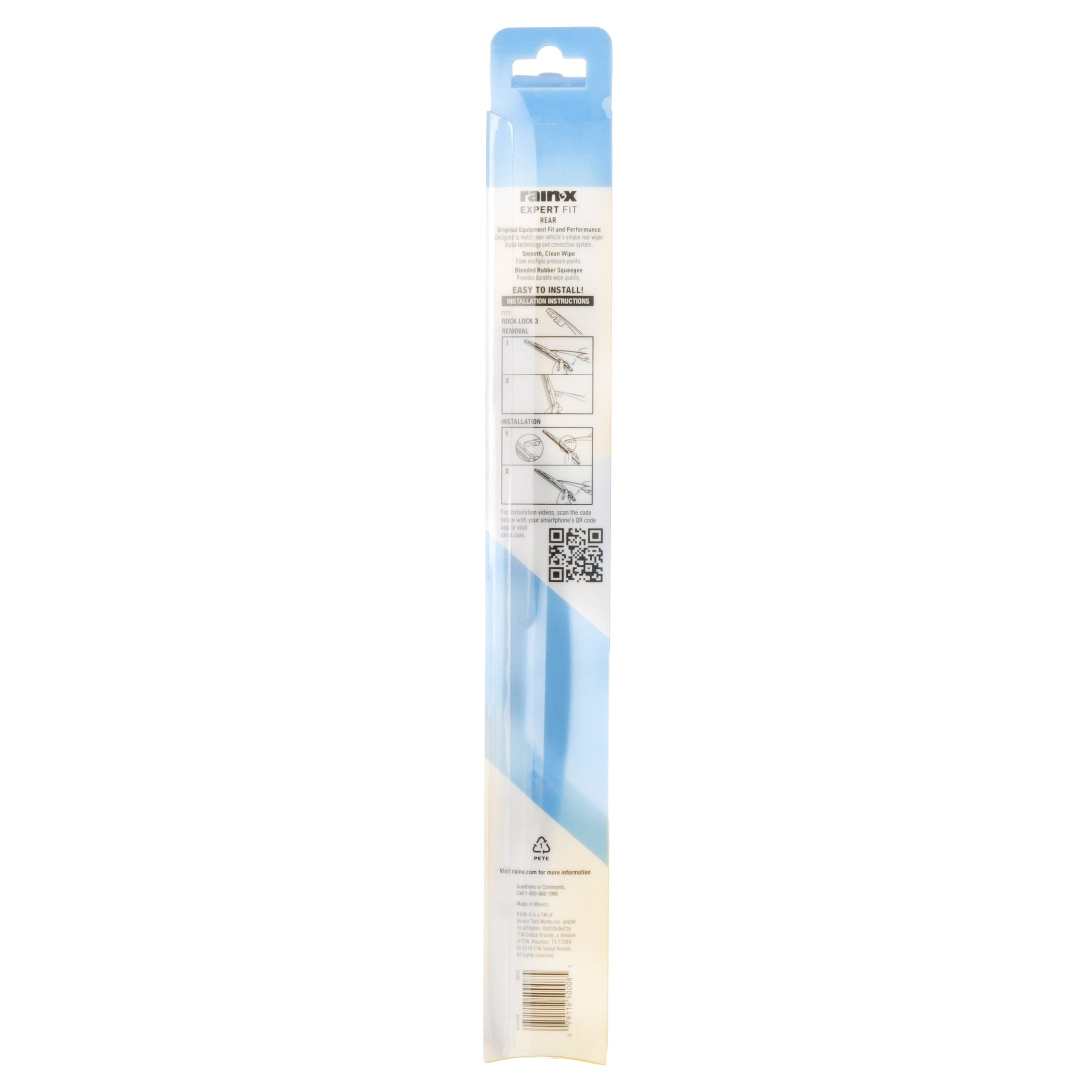 Rain-X Expert Fit Rear Wiper Blade 14" Replacement 14B - 850008