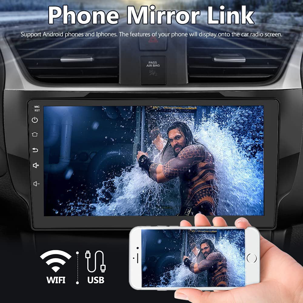 Awesafe Car Radio Stereo for Nissan Sentra 2013 2014 2015 2016 2017,Andriod 12 1GB+32GB with Apple Carplay Android Auto Bluetooth GPS Navigation Wifi