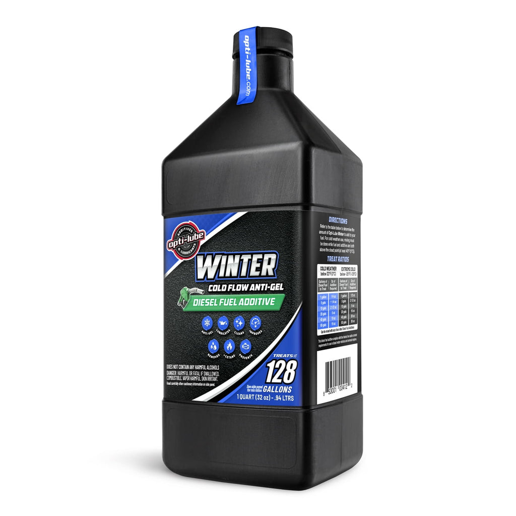 Opti-Lube Winter Formula Diesel Fuel Additive: Quart Treats up to 128 Gallons