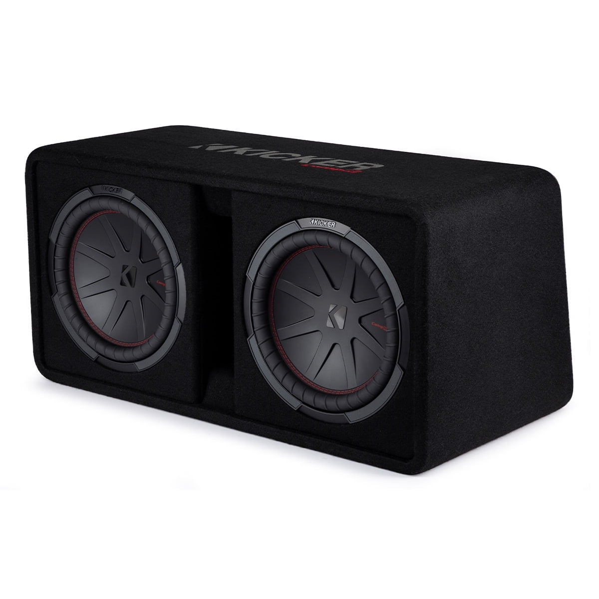 KICKER 48DCWR122 CompR 12" 2 Ohm 2000W Max Power Dual Car Audio Subwoofer