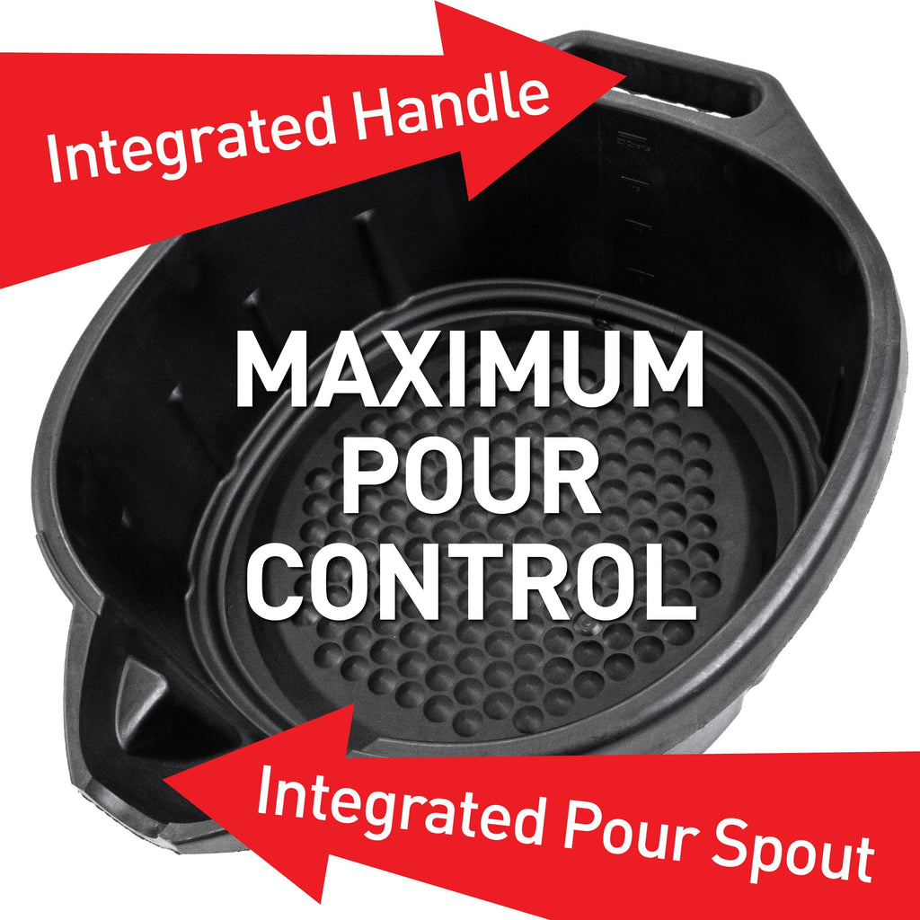 Hyper Tough 20 Quart Automotive Drain Pan for Car, Truck, SUV 420106HTMI