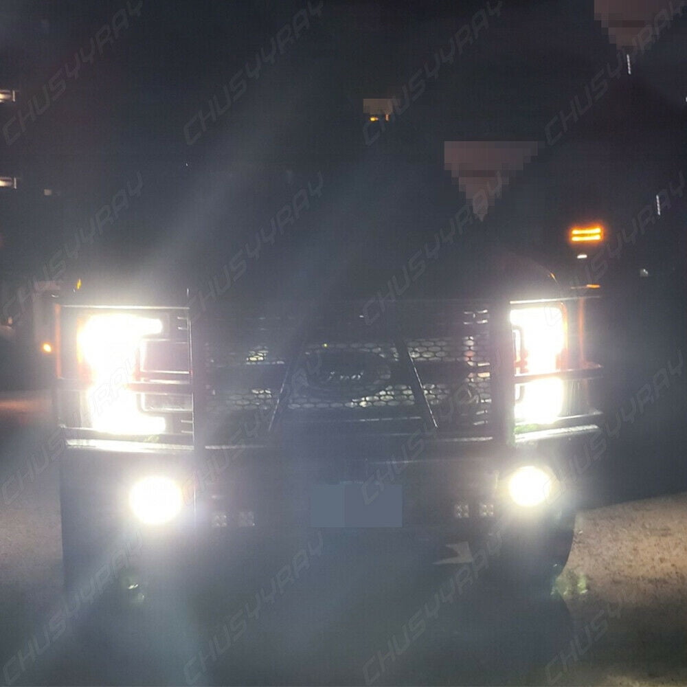 For Ford Ranger 1998-2011 6500K LED Headlight High-Low+Fog Light Bulb Combo Kit