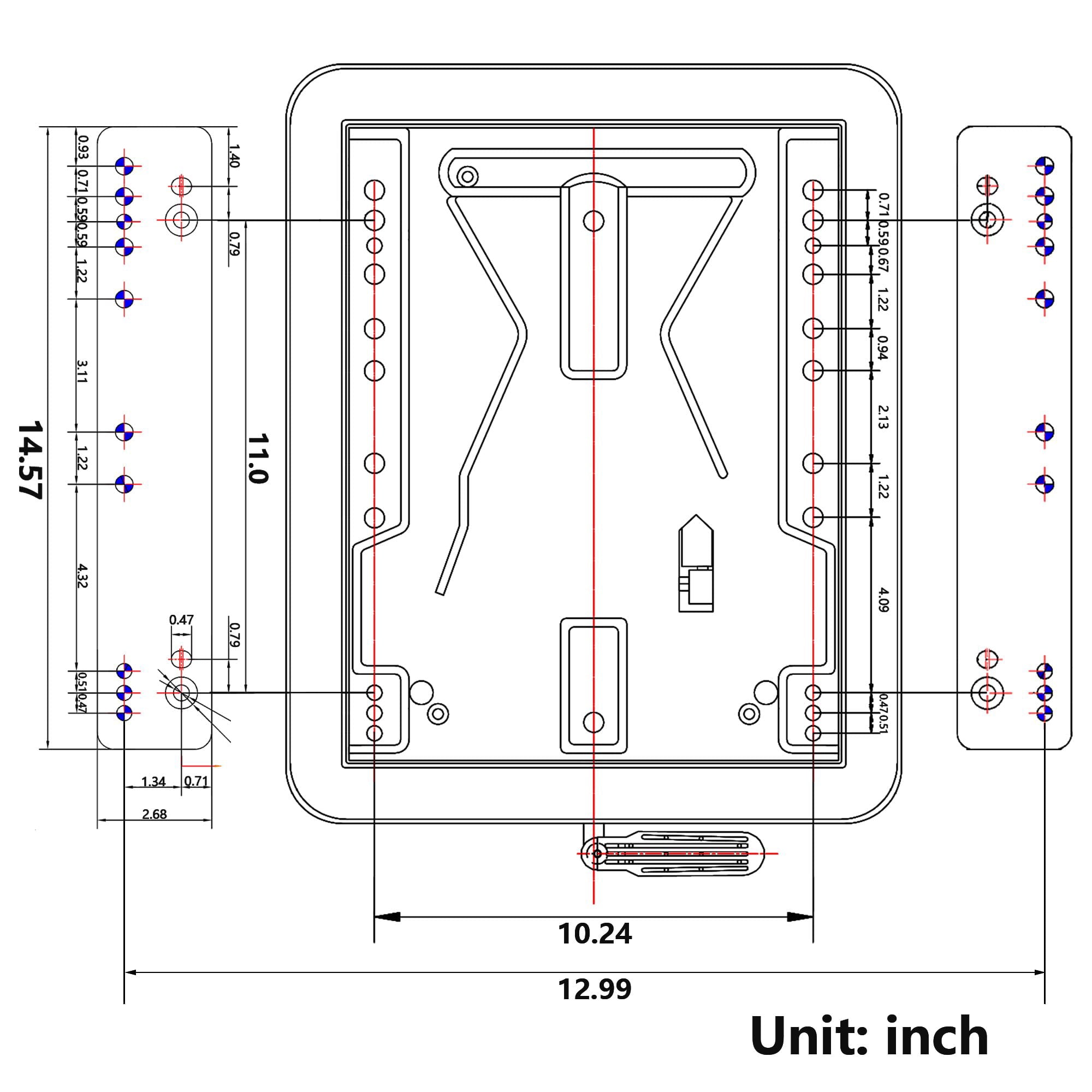 TICSEA Universal Mechanical Suspension Foldable Seat with Adjustment Headrest Armrest, Retractable Seat Belt for Heavy Duty Tractor Forklift Excavator Skid Steer