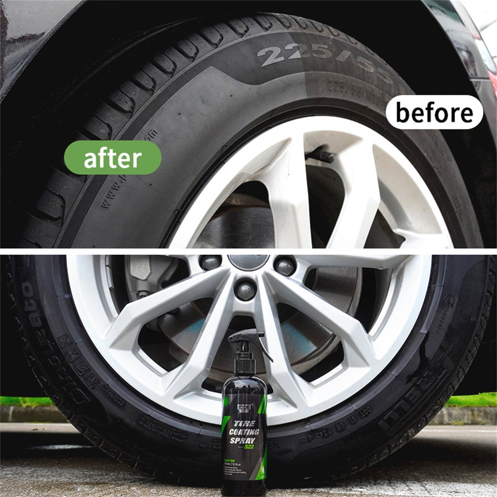 Fridja 50/100/300Ml Tire Coating Spray,Car Tire Coating Polish,Automobile Tire Curing Spray