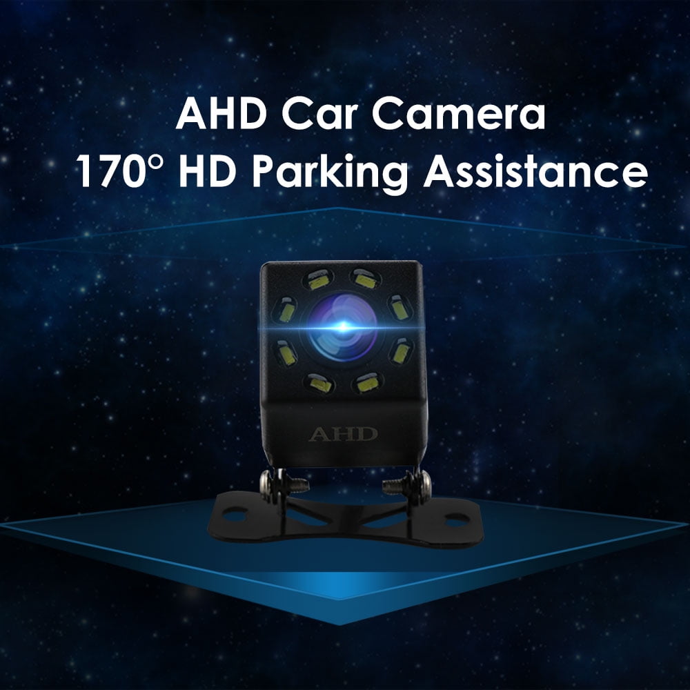 Universal Waterproof 170° AHD Night Vision Car Pickup Reverse Backup Rear View Parking Camera Kit