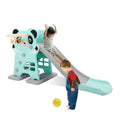 Increkid Toddler Slide Kids Climber Slide Play Set with Basketball Hoop for Indoor & Outdoor