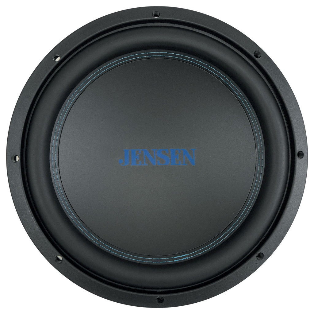 (2) JENSEN J12W 12" 1200 Watt Subwoofers 4-ohm Car Audio Subs w/ 40oz. Magnets