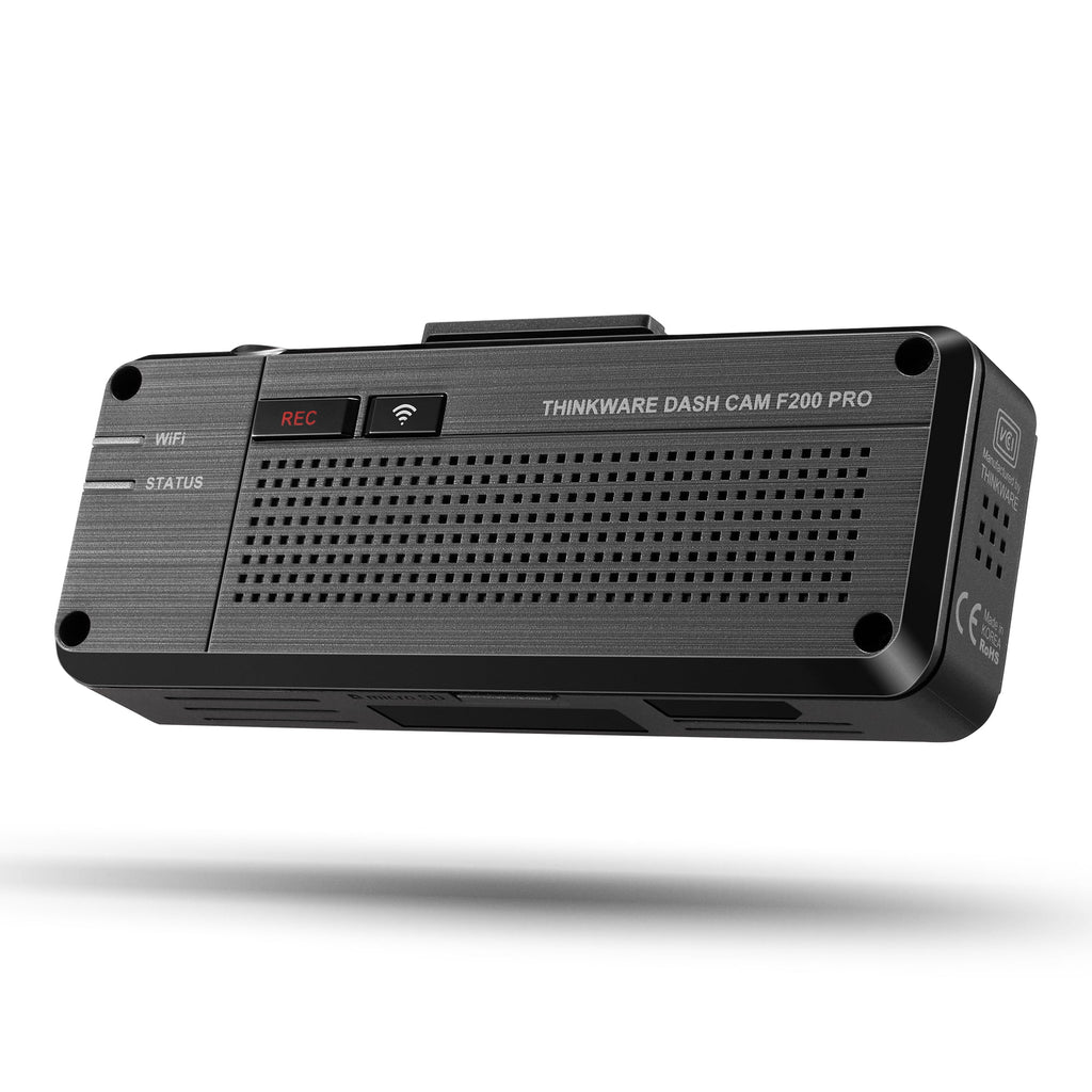 THINKWARE F200 PRO Dash Cam, 16GB MicroSD Card Included, Built-in WiFi, TimeLapse, Energy Saving Parking Mode