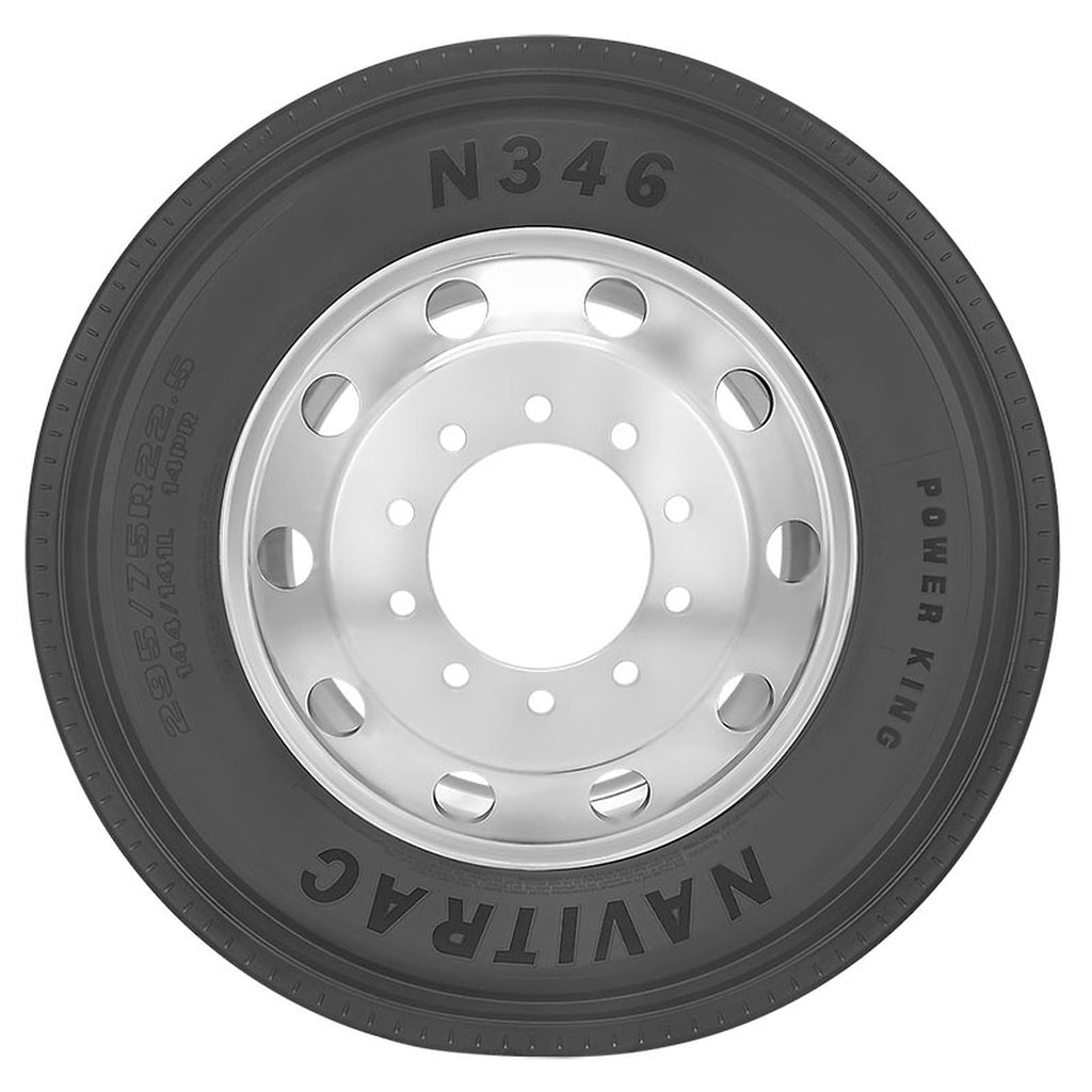 Power King Navitrac N346 255/70R22.5 140/137M H Commercial Tire