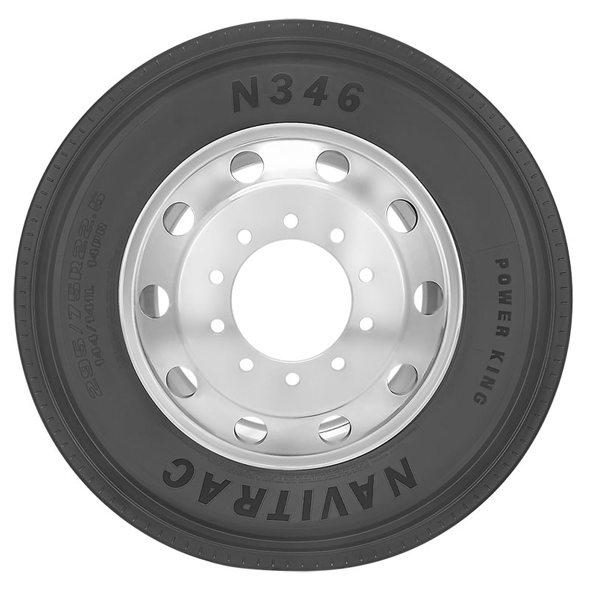 Power King Navitrac N346 295/75R22.5 144/141L G Commercial Tire