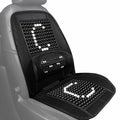 Tohuu Beaded Seat Covers for Cars Wood Full Car Massage Cool Comfort Cushion Car Driver Massaging Cushion for Car Truck Seat pleasure