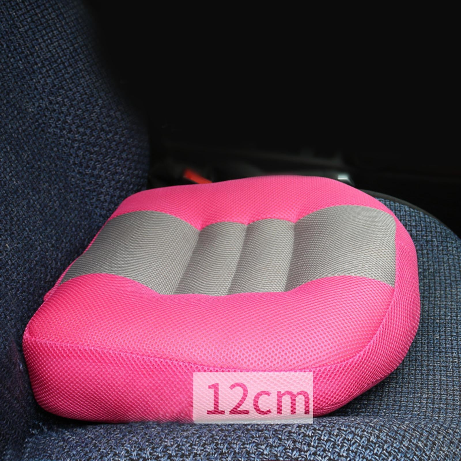 Car Seat Cushion Heightening Height Boost Mat, Car Seat Pad Angle Lift Grey