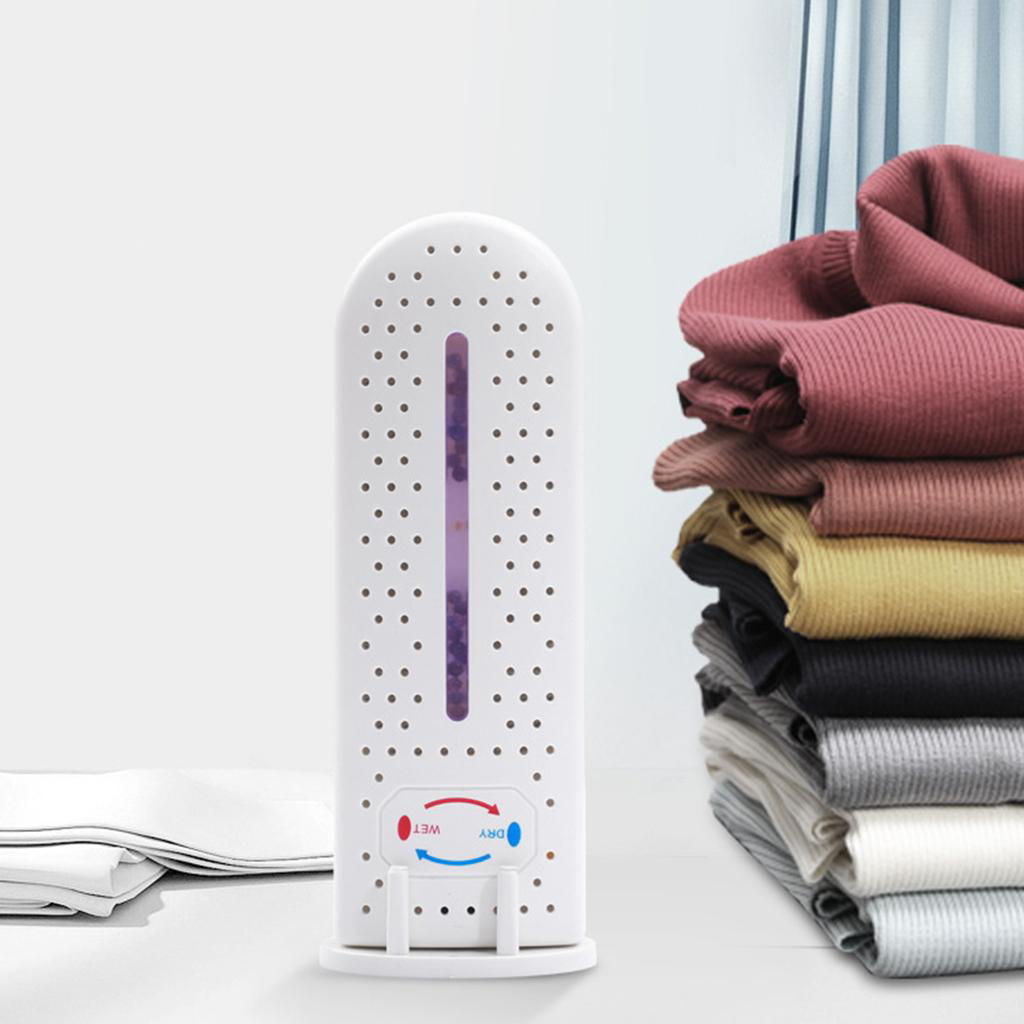 Small Dehumidifier Moisture Absorber, Portable, Rechargeable & Renewable Dehumidifier with for Damp Air, Closet, Cabinet