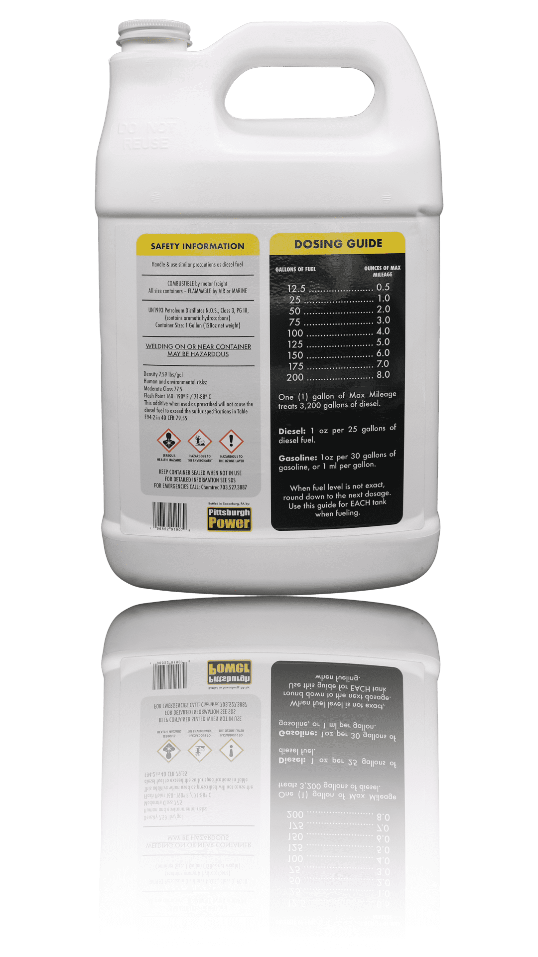 Max Mileage - Fuel Borne Catalyst - 1 Gallon