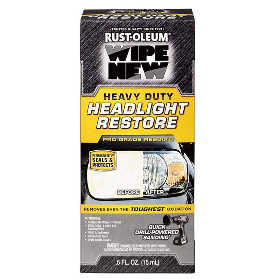 Wipe New Heavy Duty Headlight Restore