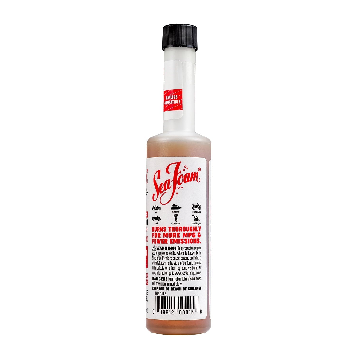 Sea Foam IC5 Concentrated Fuel Injector Cleaner Automotive Additive, 5.25 oz