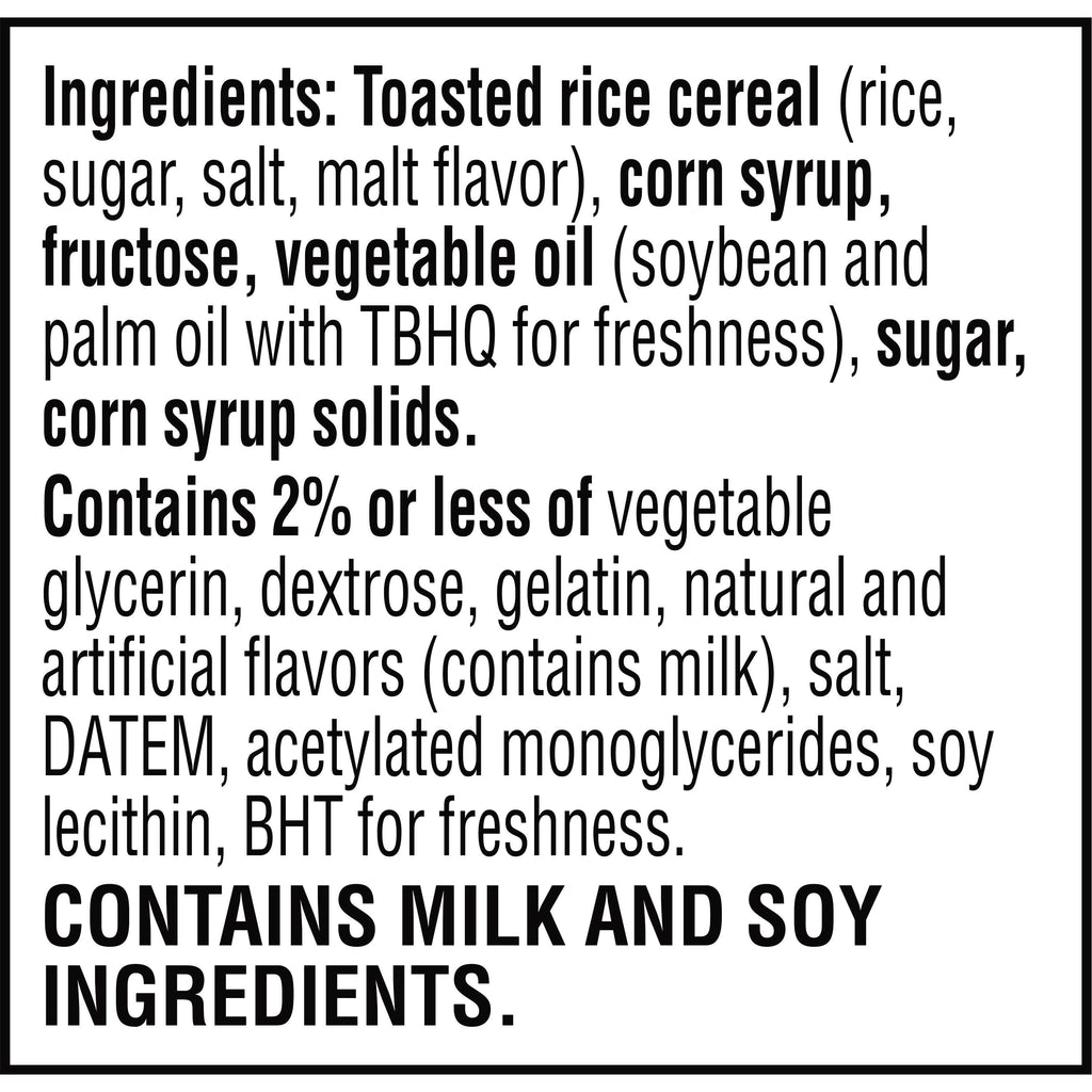 Rice Krispies Treats Original Chewy Crispy Marshmallow Squares, 12.4 oz, 16 Count