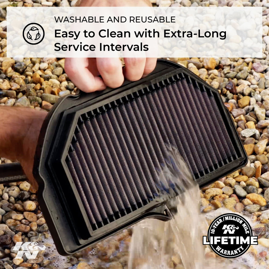 K&N Engine Air Filter: High Performance, Premium, Powersport Air Filter: 2002-2010 BUELL (Firebolt XB12R, Lightning, CityX XB9SX, Long XB12SS, XB12SCG, Ulysses, and other select models) BU-9003