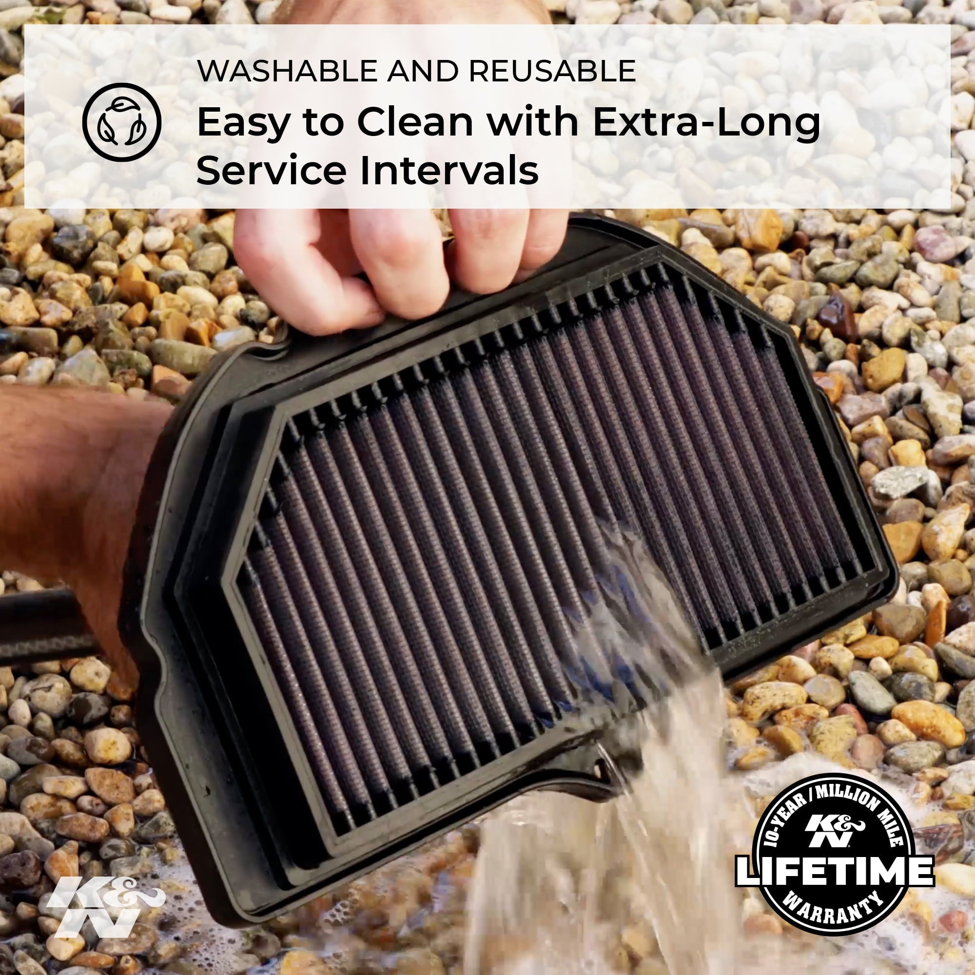 K&N Engine Air Filter: High Performance, Premium, Powersport Air Filter: 2002-2010 BUELL (Firebolt XB12R, Lightning, CityX XB9SX, Long XB12SS, XB12SCG, Ulysses, and other select models) BU-9003