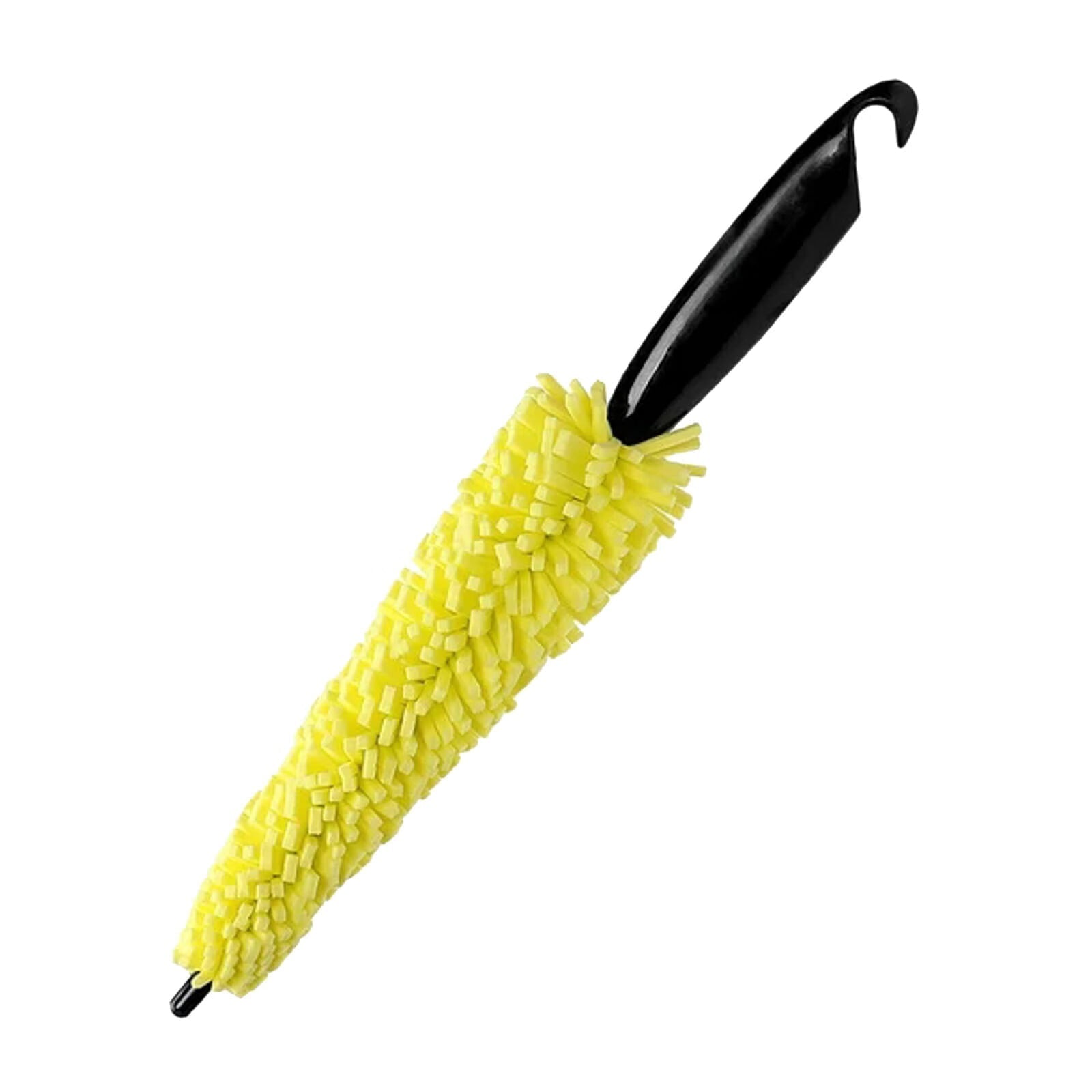 GA Car Wheel Tire Rim Brush Rim Scrubber Supplies Cleaner Car Wash Equipment Cleaning Tools Duster Car Accessories for Suv Car Motorcycle