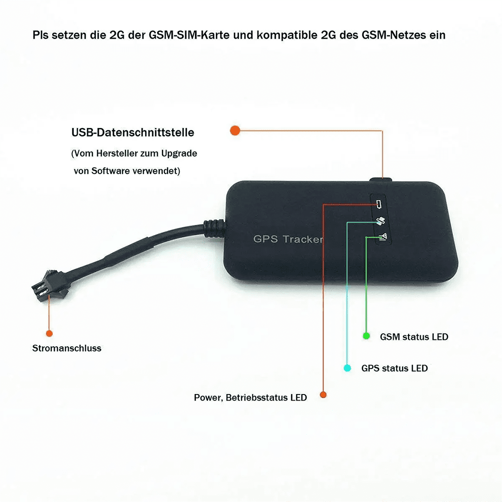 Saistore Real-Time GPS Tracker Tracking Locator Device GPRS GSM Car/Motorcycle Anti Theft