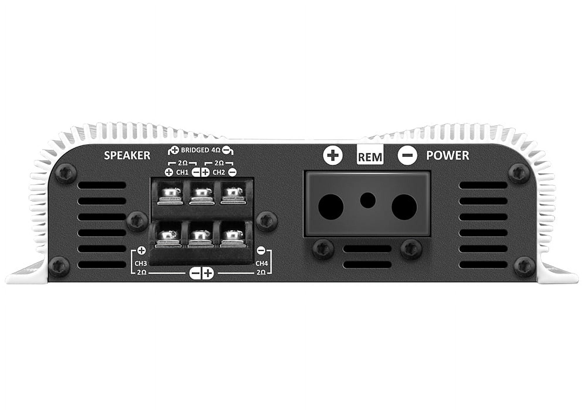 Taramps DS 1200X4 Class D 1200 Watt RMS and 2 Ohms Car Audio 4 Channel Amplifier