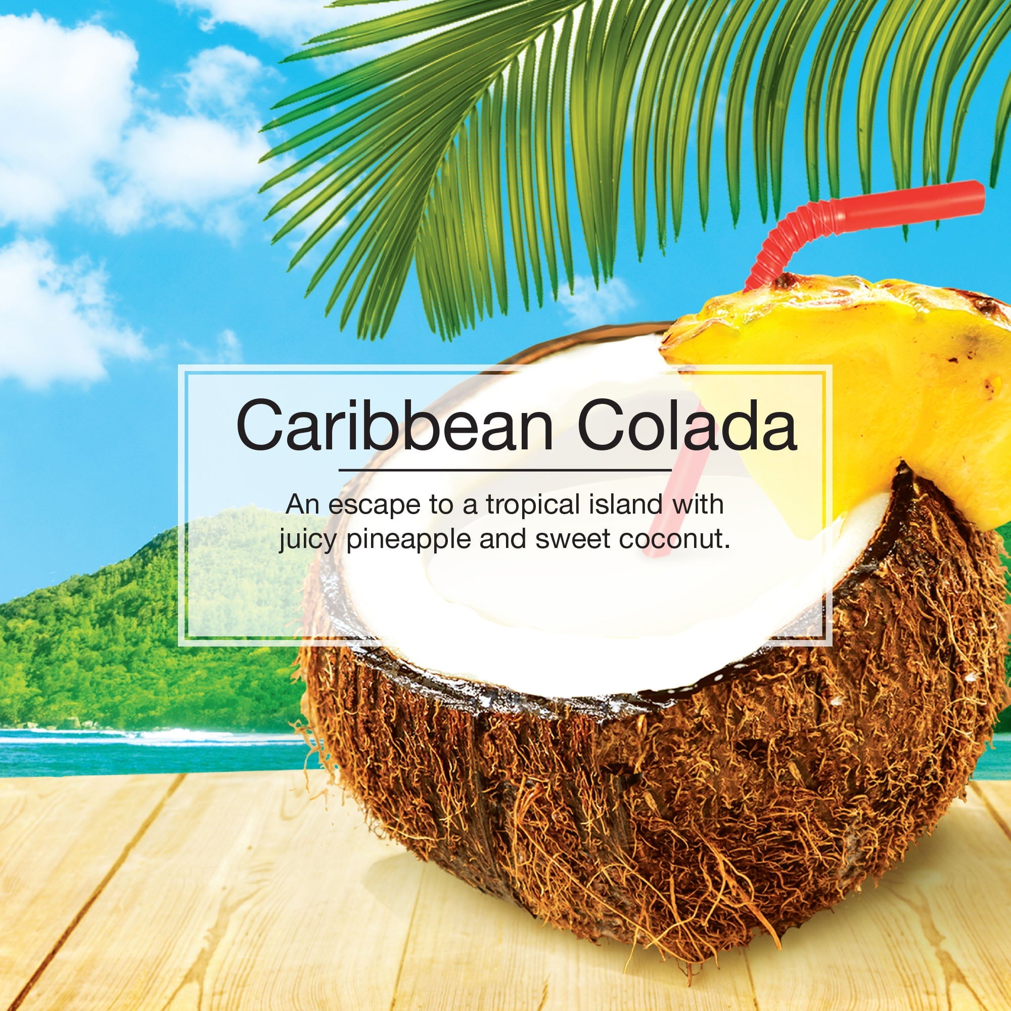 Little Trees Air Freshener Caribbean Colada Fragrance 3-Pack