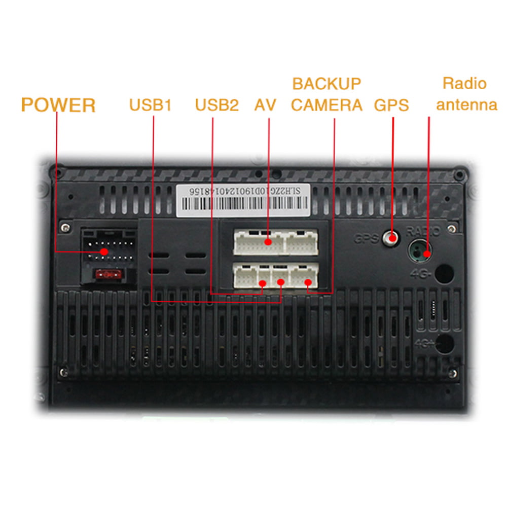 Jahy2Tech For Honda Accord 2003-2007 10.1" Android 9.1 Stereo Car Radio GPS MP5 Player USA