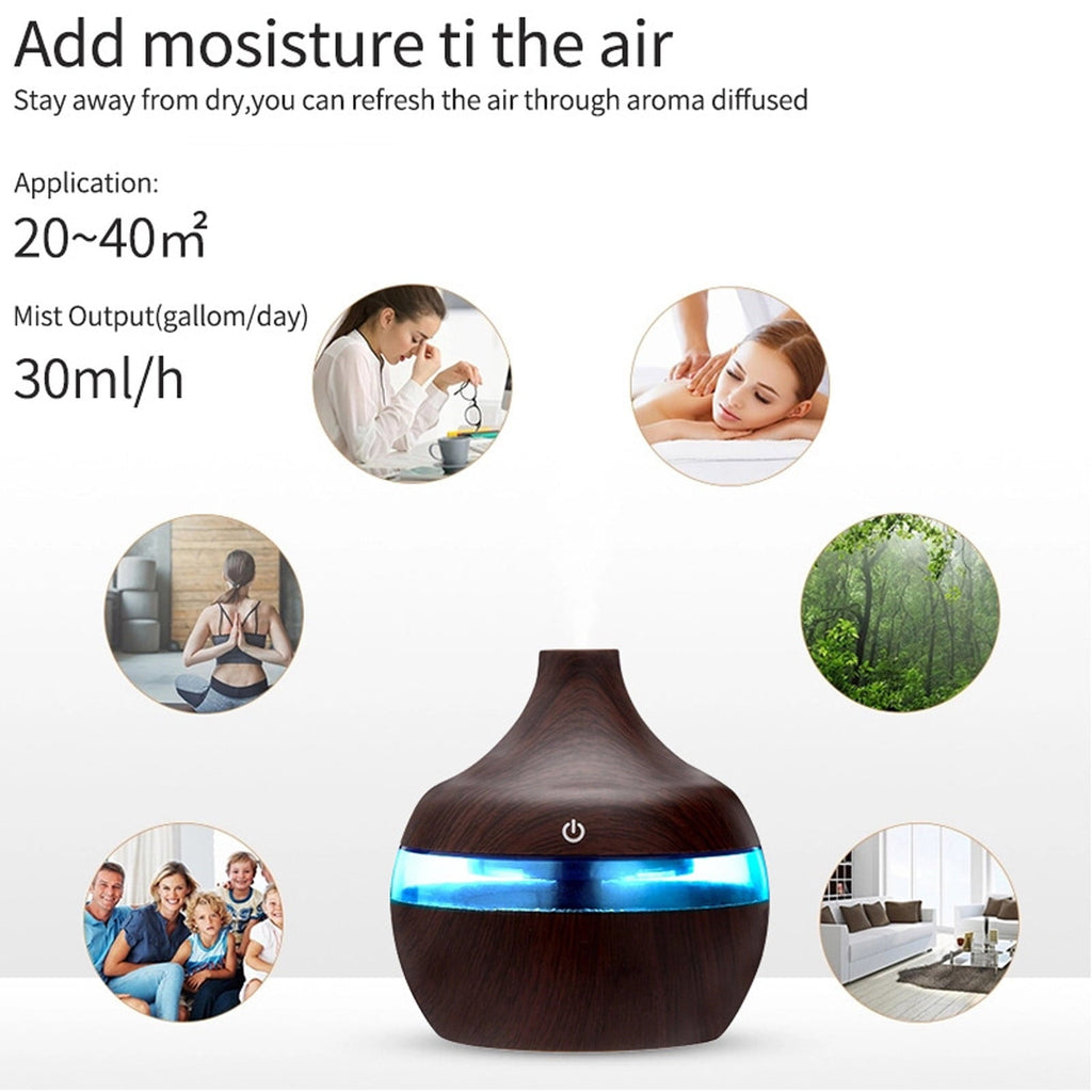 Clearance OAVQHLG3B Aroma Diffuser for Essential Oil Large Room Diffusers Set Ultrasonic 550ml Aromatherapy Diffuser with Essential Oil, Bedroom Vaporizer Cool Mist Humidifier for Home Office